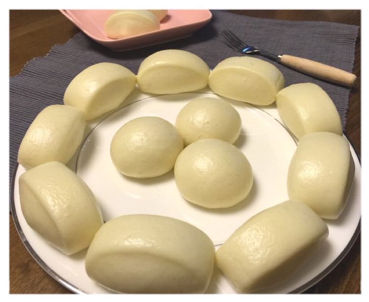 光滑回弹白馒头的做法