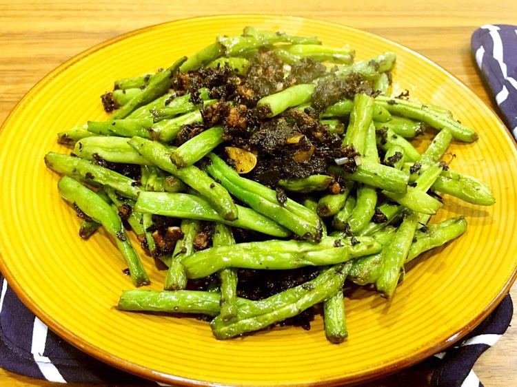 干煸四季豆的做法