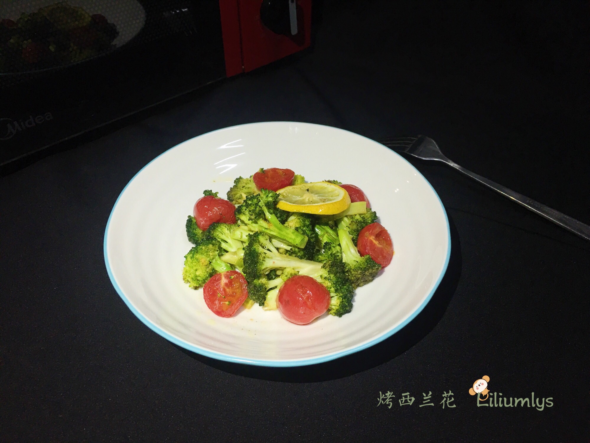 Baked broccoli