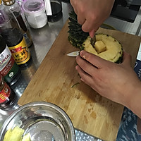 菠萝炒饭（两种菠萝模型）的做法图解3