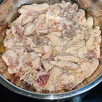 自制大米粉粉蒸肉的做法图解4