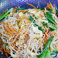 鸡蛋炒米粉|不碎不粘 ，不油腻的做法图解7