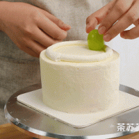 喜茶同款多肉青提蛋糕的做法图解13