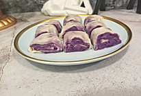 ‘紫薯卷的做法