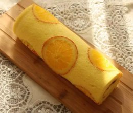 橙味蛋糕卷的做法