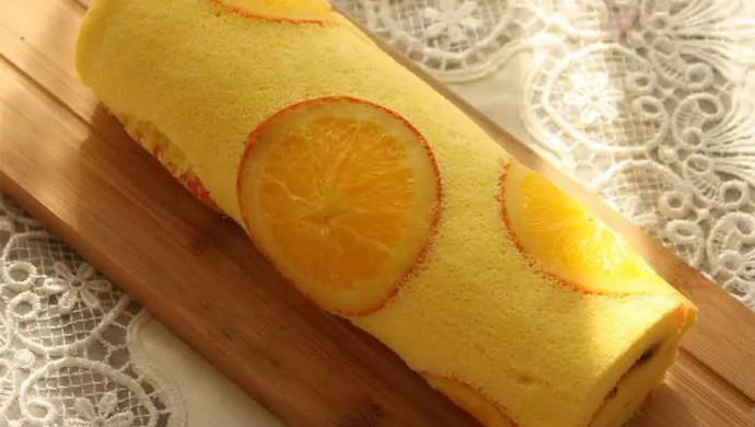 橙味蛋糕卷