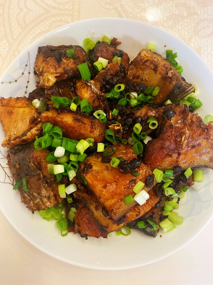 湖南豆豉蒸腊鱼(另附湖南腊鱼家常做法)的做法