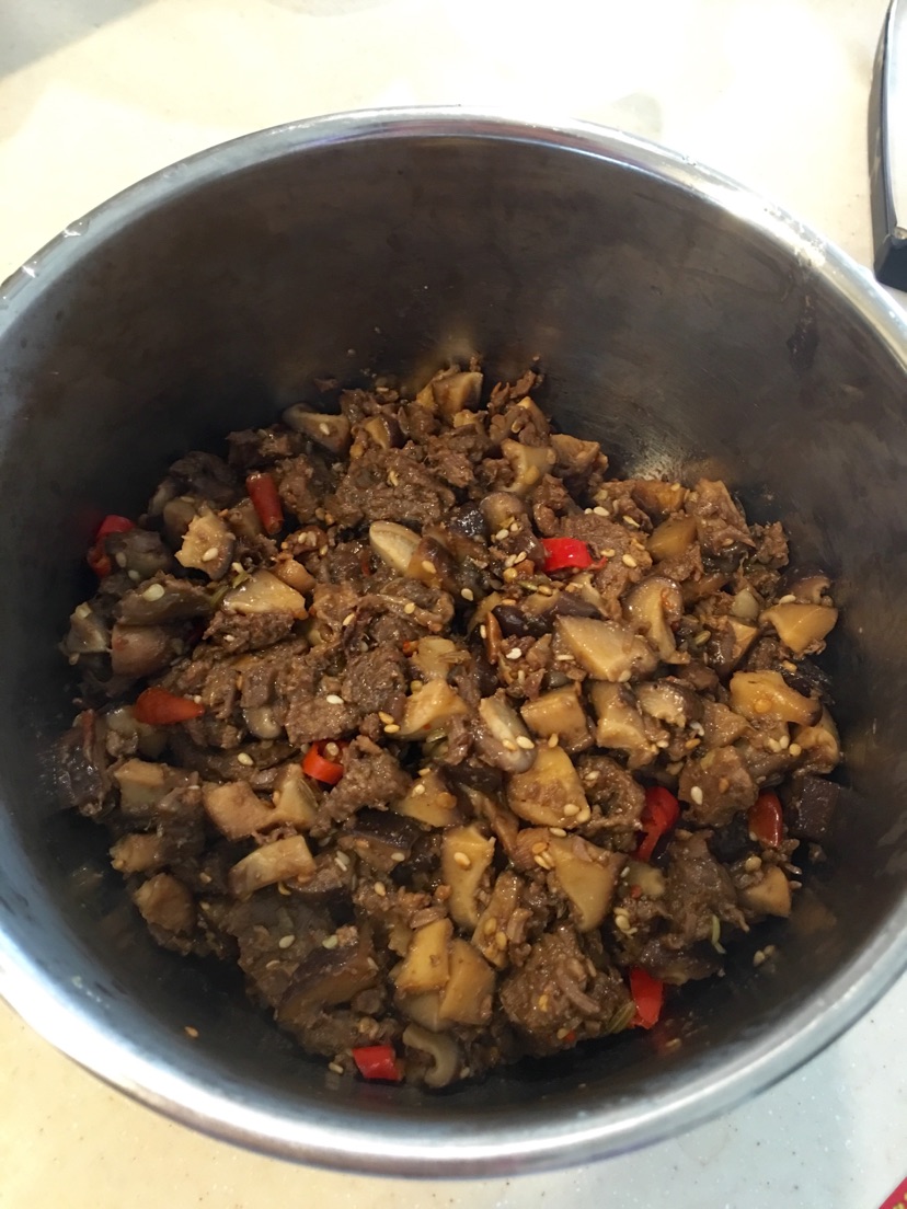 少油少盐的香菇牛肉酱的做法图解9