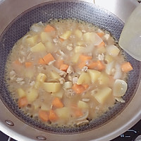 好吃的咖喱土豆鸡肉饭 爱心便当的做法图解15