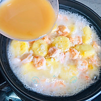 鲜虾金针菇豆腐煲的做法图解9