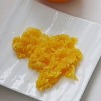 香橙豆渣饼的做法图解1