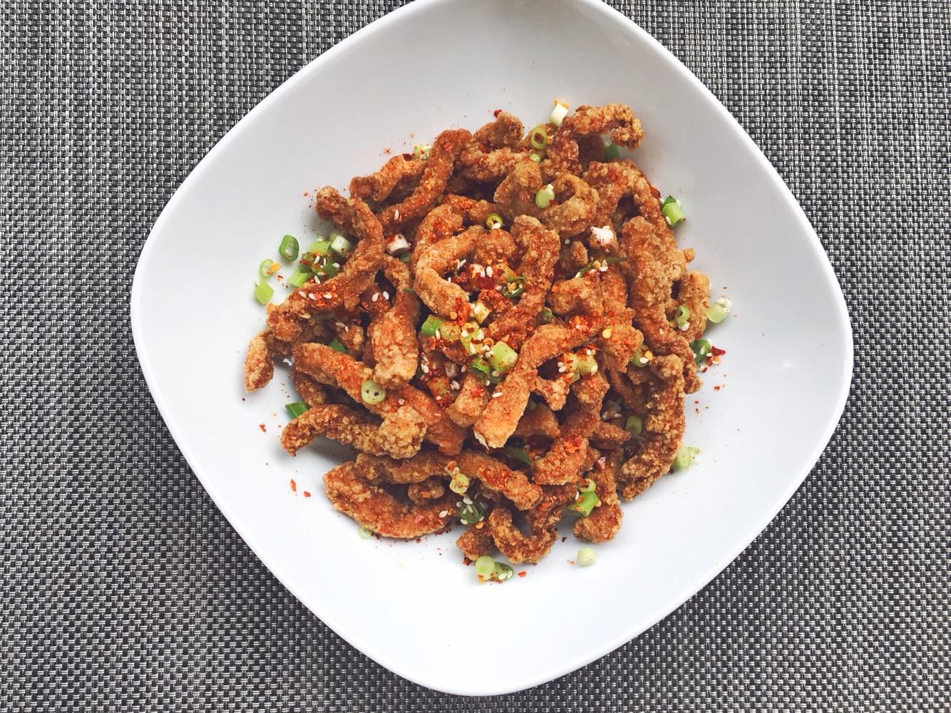 Spicy crispy tenderloin