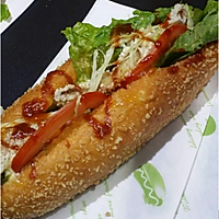 食界玩家潜艇堡的做法图解8