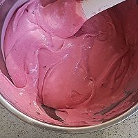 树莓冰淇淋的做法图解4