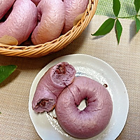 紫薯红豆贝果的做法图解28