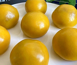 秋食：南瓜糯米紫薯球的做法