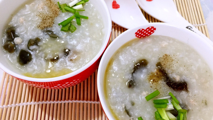 皮蛋瘦肉粥