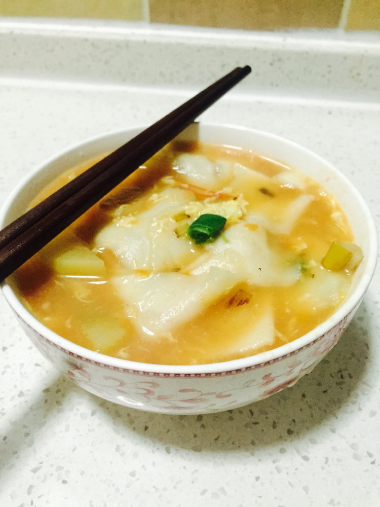 疙锅面—妈妈菜的做法