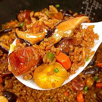 今天做了个板栗焖饭,巨巨巨好吃!!的做法图解1