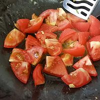 番茄炒蛋（青菜版）的做法图解5