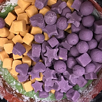 双色芋圆红豆西米糖水的做法图解5