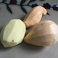 减肥红薯土豆饭的做法图解2