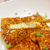 平底锅版铁板脆皮豆腐，赛过路边摊的做法图解13