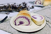 紫薯奶酪软欧（水合法）的做法