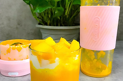 芒果酸奶杯