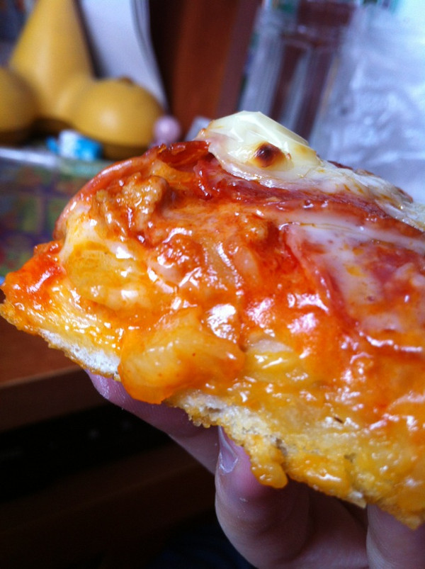 空气炸锅版土豆Pepperoni披萨