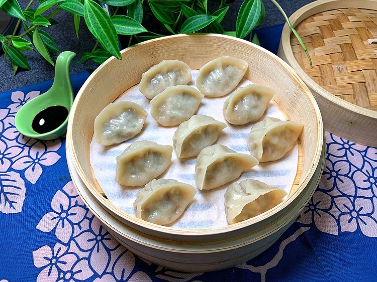 豆角肉馅蒸饺的做法