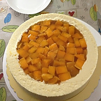 芒果果冻黄桃慕斯蛋糕的做法图解10