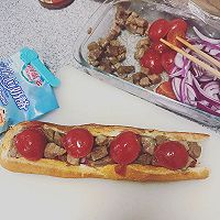 牛肉法棍披萨的做法图解9