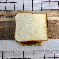 沙拉三明治的做法图解12