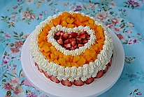 【美的绅士烤箱】芒果草莓蛋糕的做法