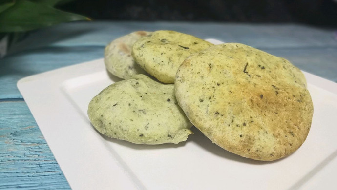 主食——菠菜饼