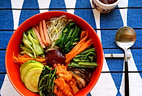 韩式拌饭｜休息日的双人餐的做法