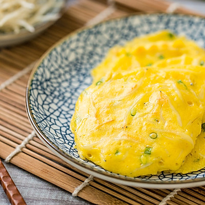 银鱼煎饼