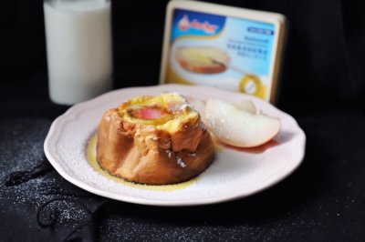 火山口爱情：安佳黄油舒芙蕾蜂蜜酱厚松饼#安佳黑科技易涂抹黄油