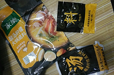 家乐酸汤柠檬牛肉火锅