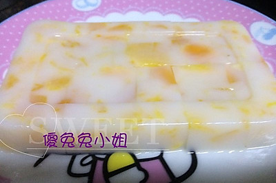 椰汁芒果糕