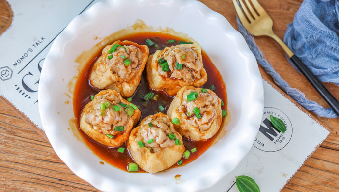 油豆腐酿肉