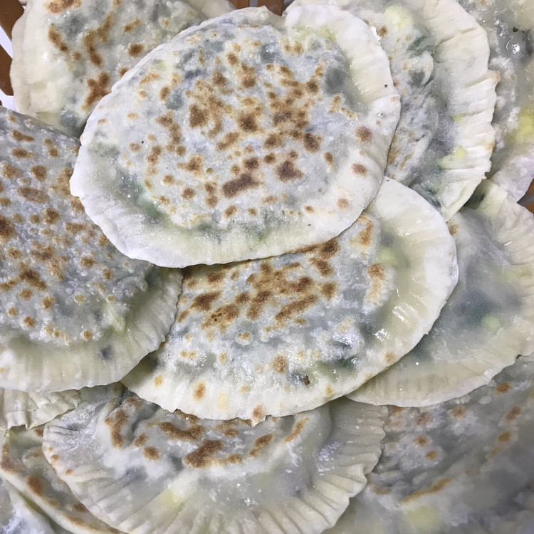 饺子皮儿版韭菜盒子的做法