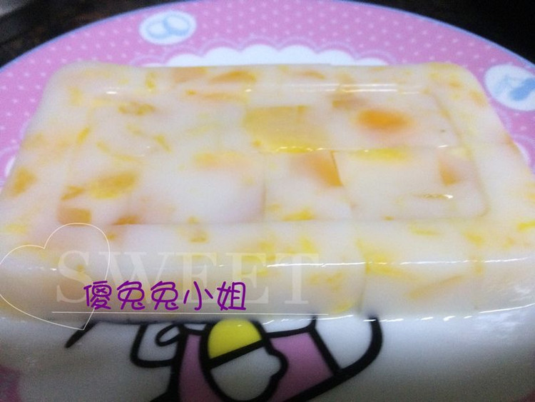 椰汁芒果糕的做法