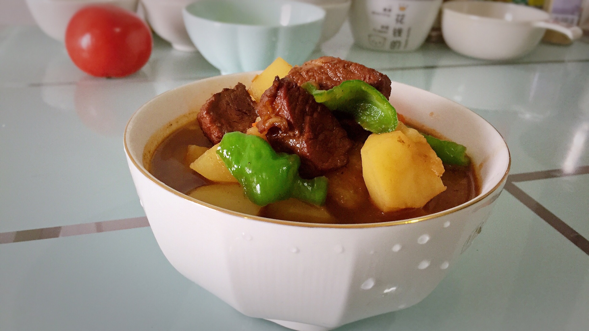 土豆炖牛肉