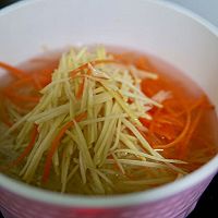 土豆丝煎饼的做法图解3