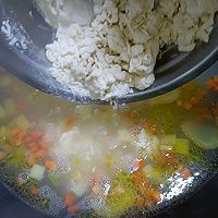 土豆蛤蜊肉疙瘩汤的做法图解7