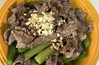 超简单芦笋牛肉