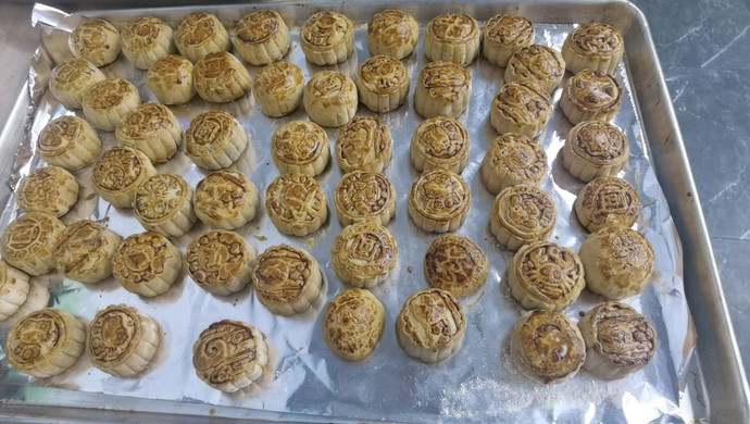 豆沙馅月饼