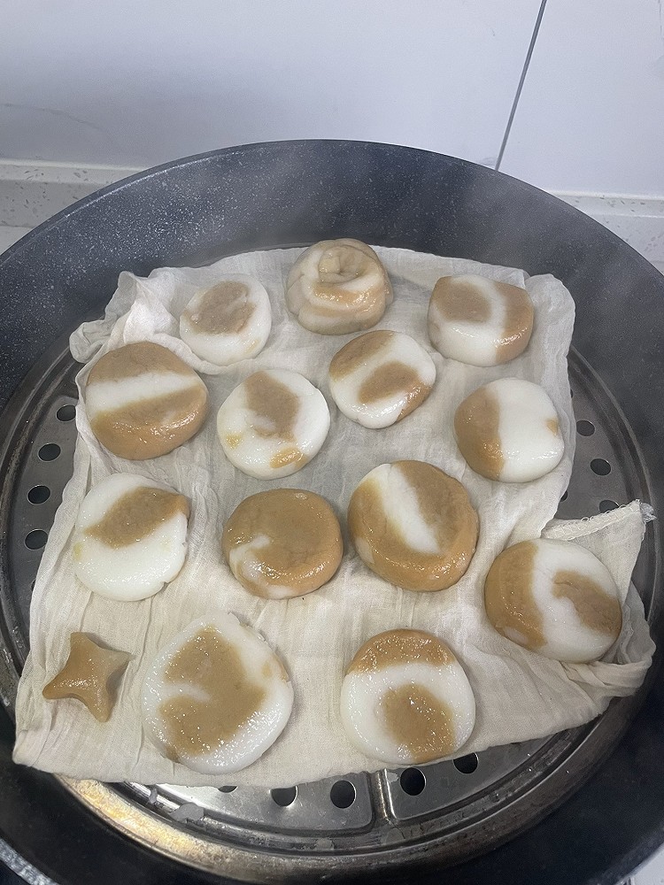 红糖手工年糕的做法